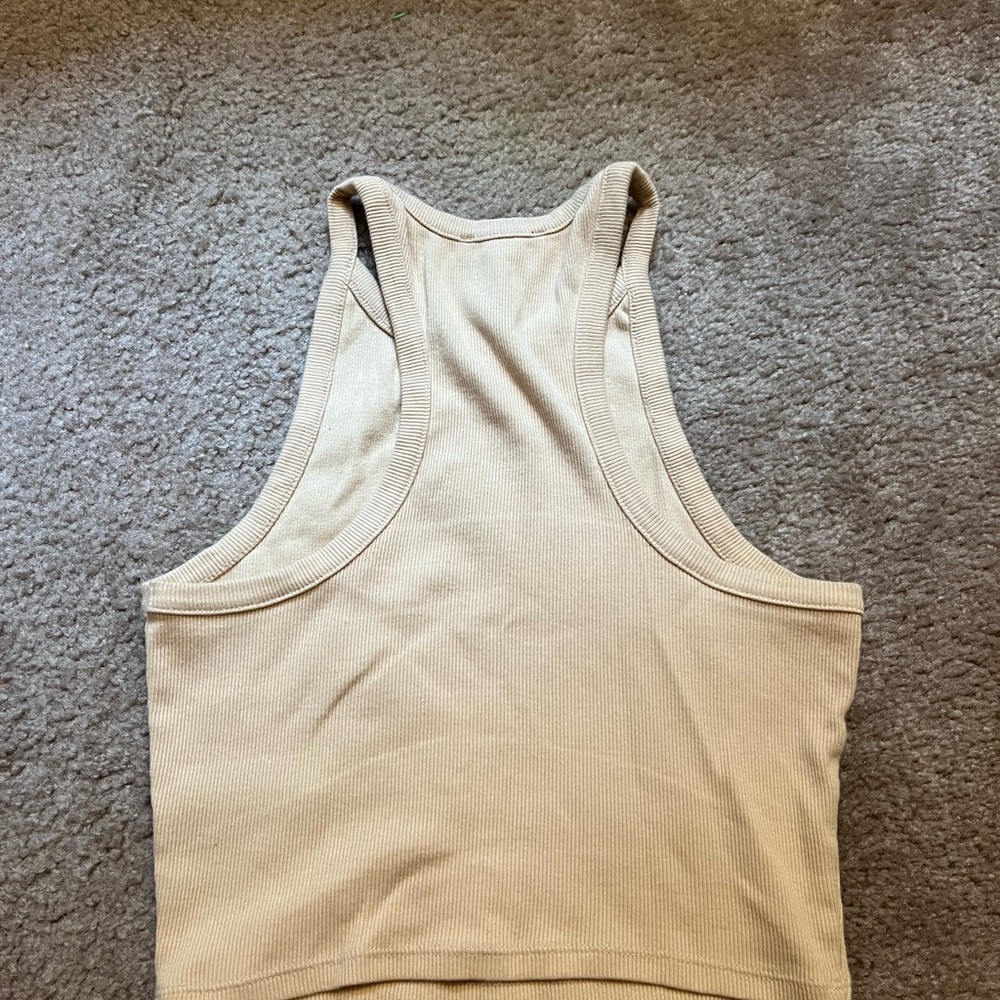 Racerback Ribbed Tank - Picture 2 of 3